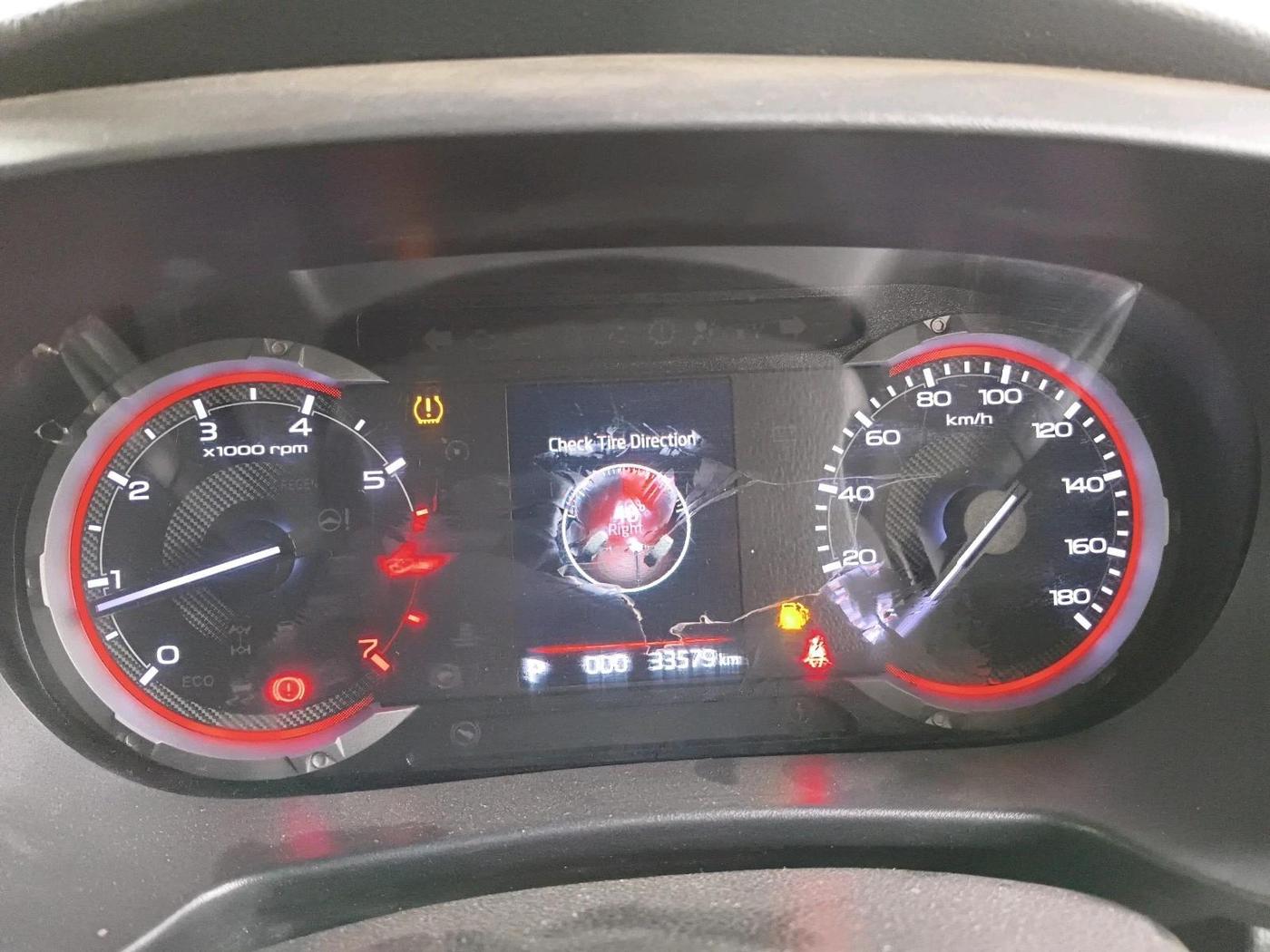 2021 Mahindra Thar LX  P 4WD AT CONVERTIBLE, Petrol, Automatic, 33,579 km, interior