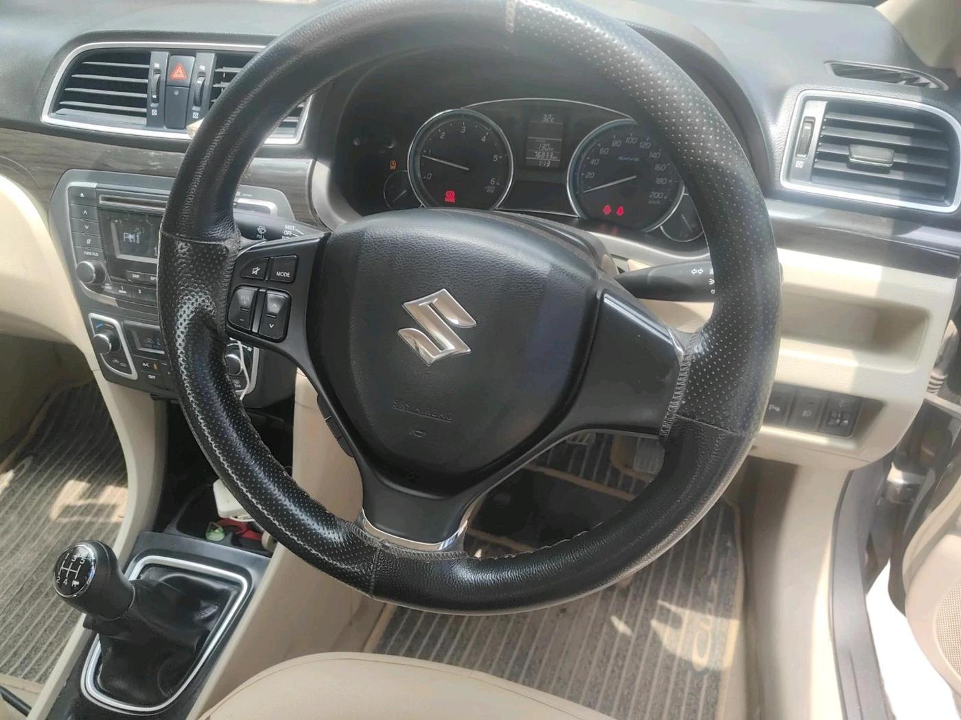 2017 Maruti Ciaz VDI+ SHVS, Diesel, Manual, 76,833 km, interior