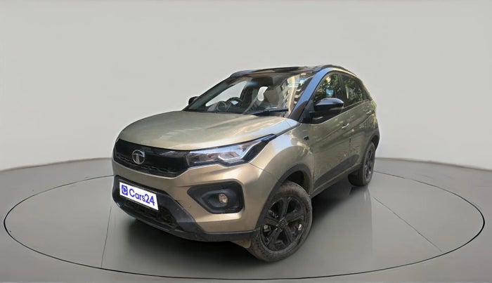 2023 Tata NEXON XZA PLUS LUX SUNROOF KAZIRANGA PETROL, Petrol, Automatic, 28,408 km, exterior