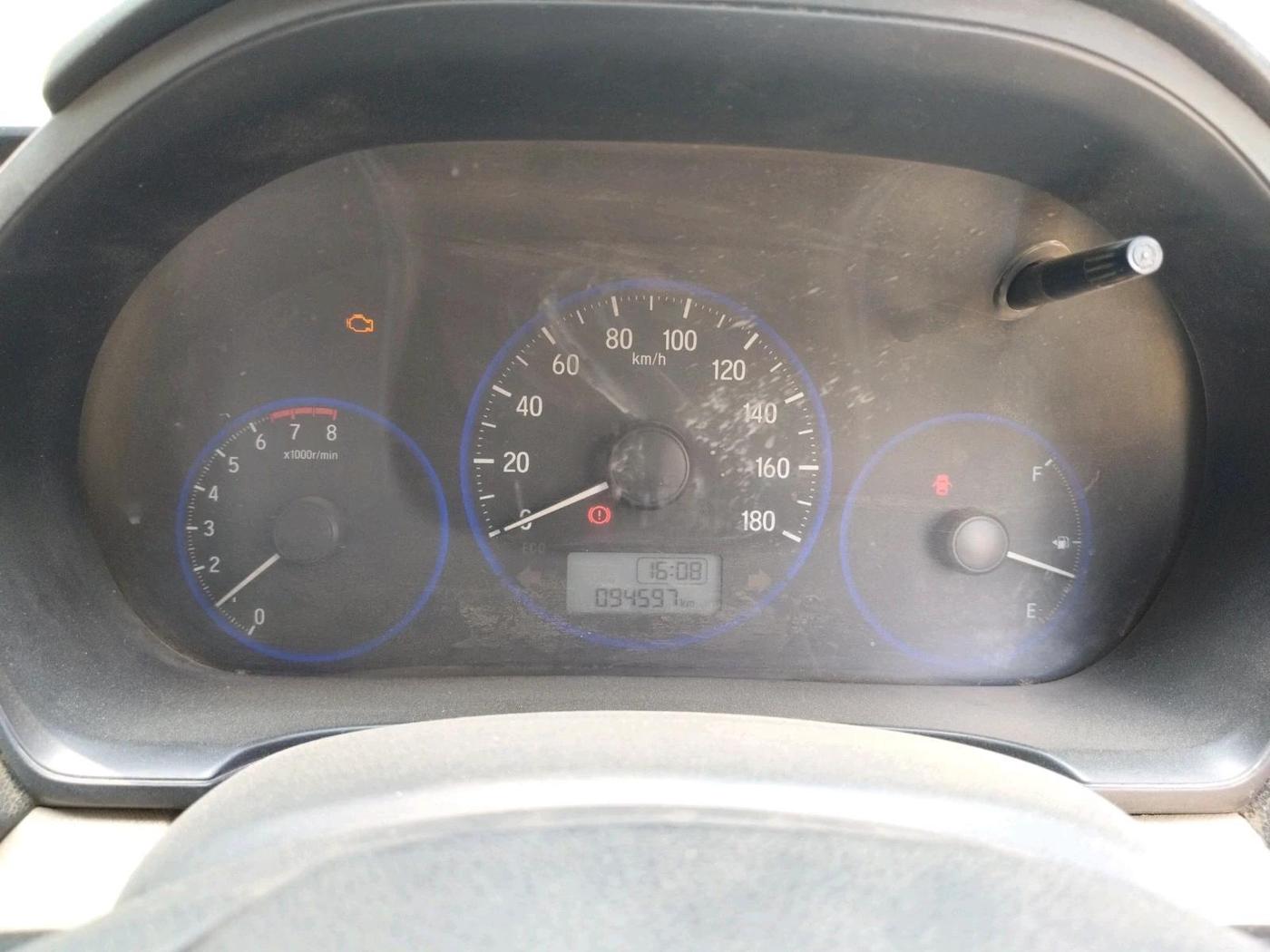 2016 Honda Amaze 1.2L I-VTEC E, CNG, Manual, 94,597 km, interior