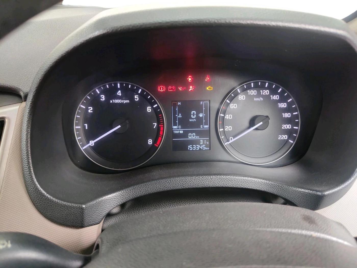 2016 Hyundai Creta S 1.6 PETROL, Petrol, Manual, 1,53,345 km, interior