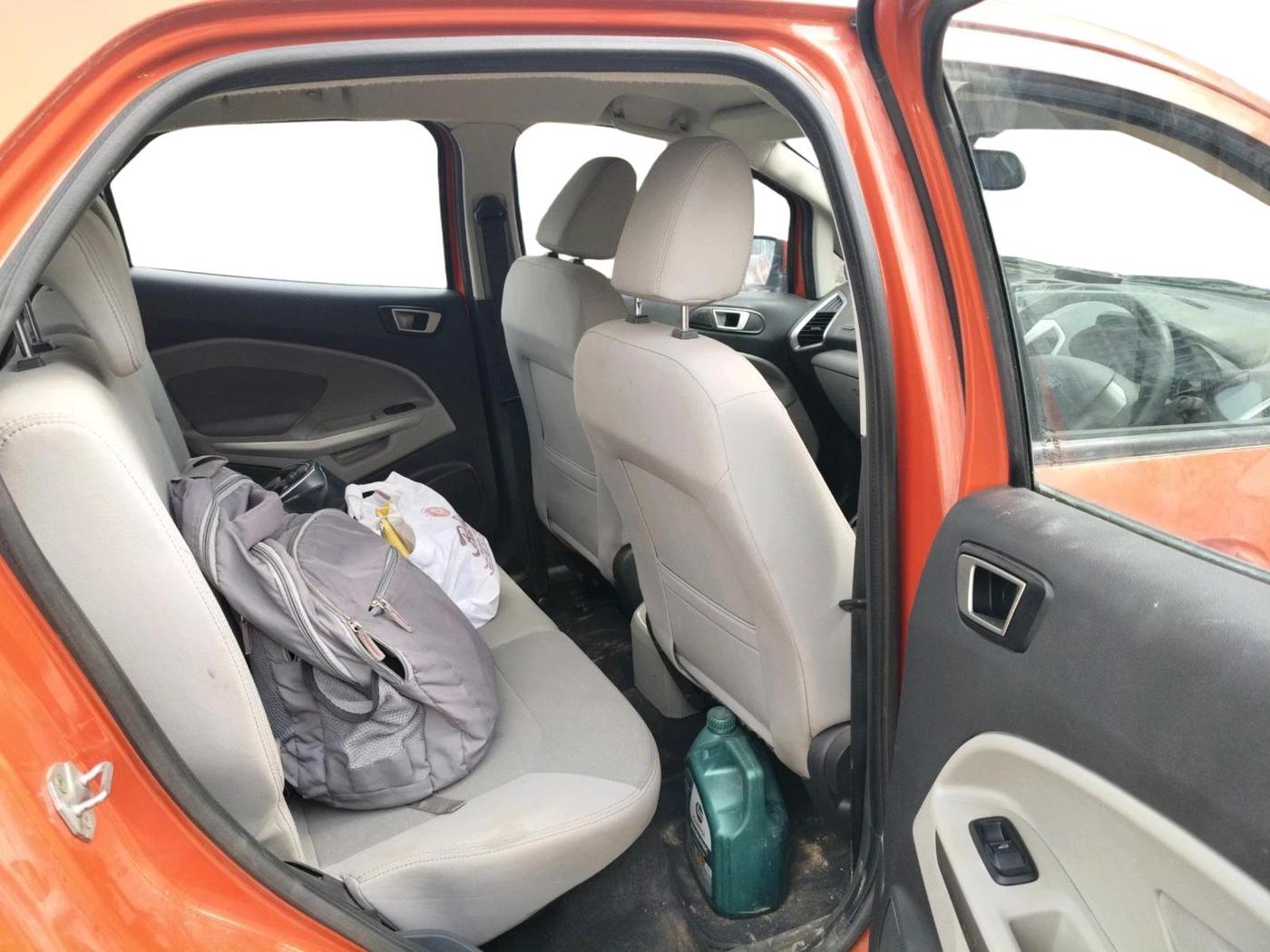 2014 Ford Ecosport TREND 1.5L PETROL, Petrol, Manual, 71,154 km, interior