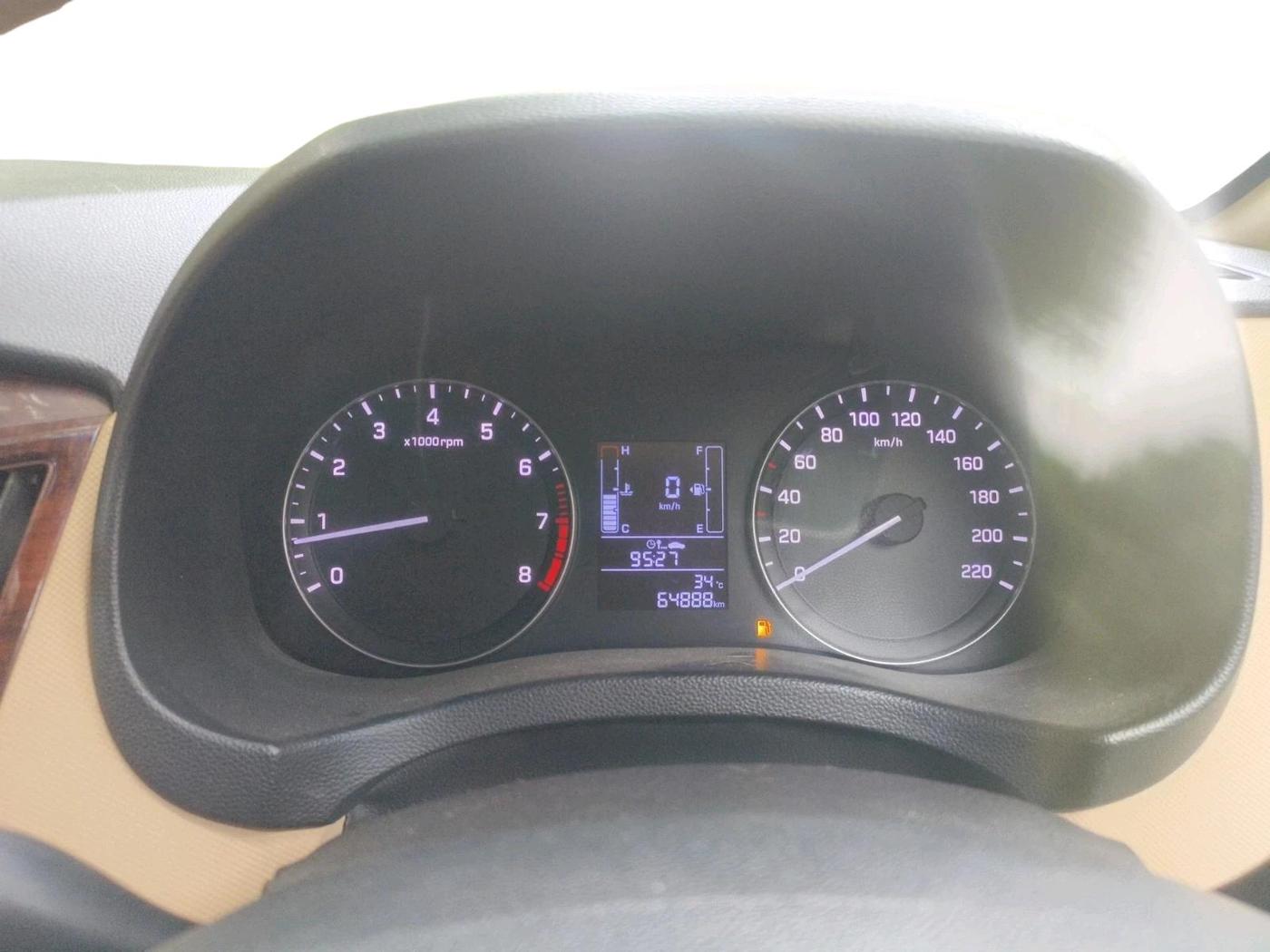 2017 Hyundai Creta E PLUS 1.6 PETROL, Petrol, Manual, 64,888 km, interior