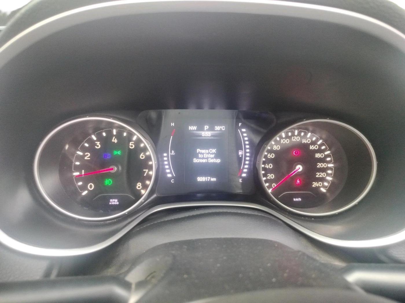 2019 Jeep Compass LIMITED PLUS PETROL AT, Petrol, Automatic, 92,817 km, interior