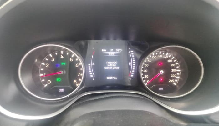 2019 Jeep Compass LIMITED PLUS PETROL AT, Petrol, Automatic, 92,817 km, interior