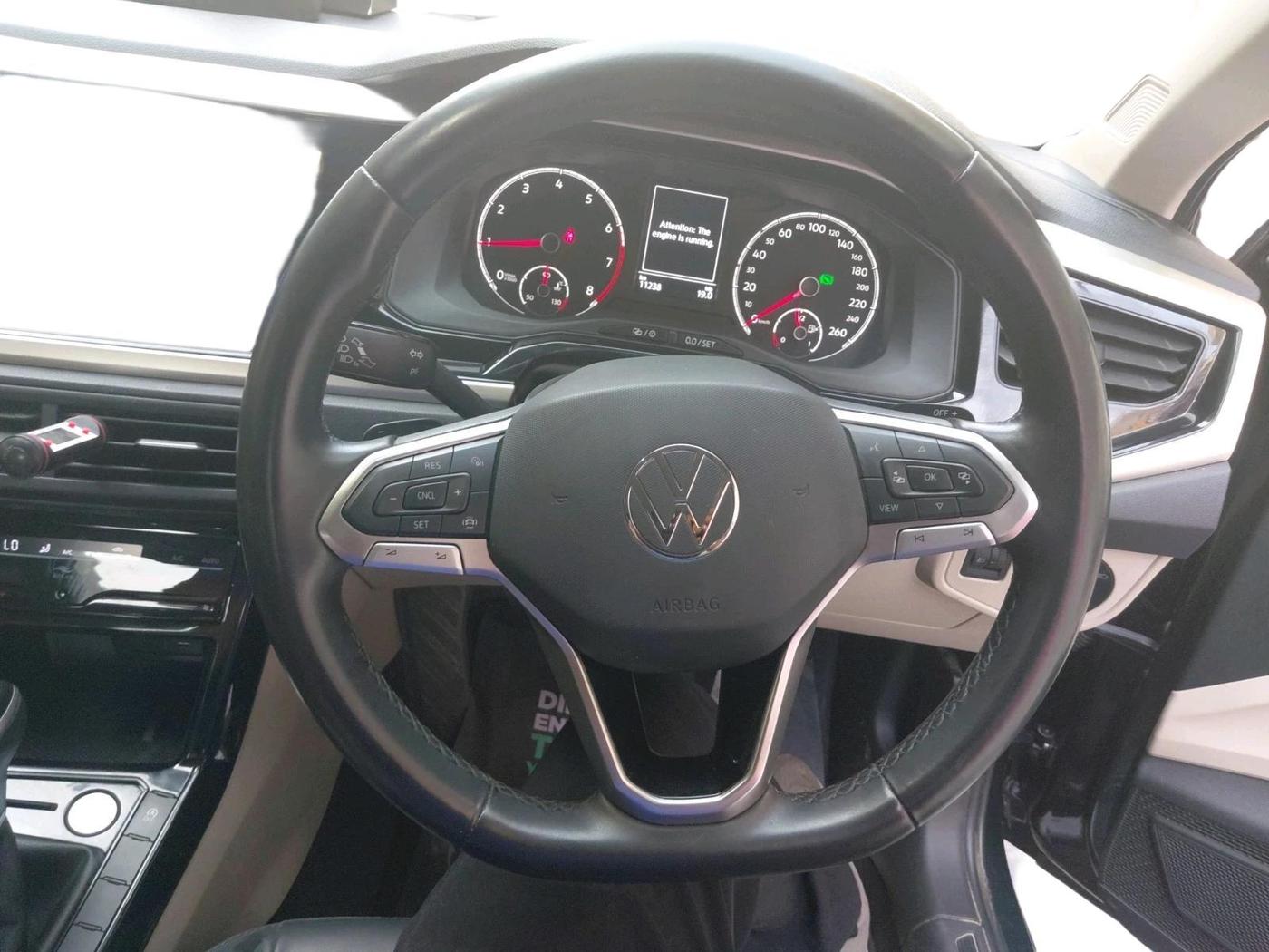 2024 Volkswagen VIRTUS HIGHLINE TSI 1.0 AT, Petrol, Automatic, 11,241 km, interior