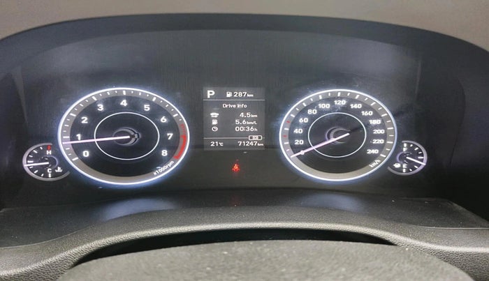 2020 Hyundai Creta SX IVT 1.5 PETROL, Petrol, Automatic, 71,247 km, interior