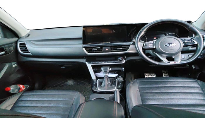 2020 KIA SELTOS GTX PLUS DCT 1.4 PETROL, Petrol, Automatic, 1,19,197 km, interior