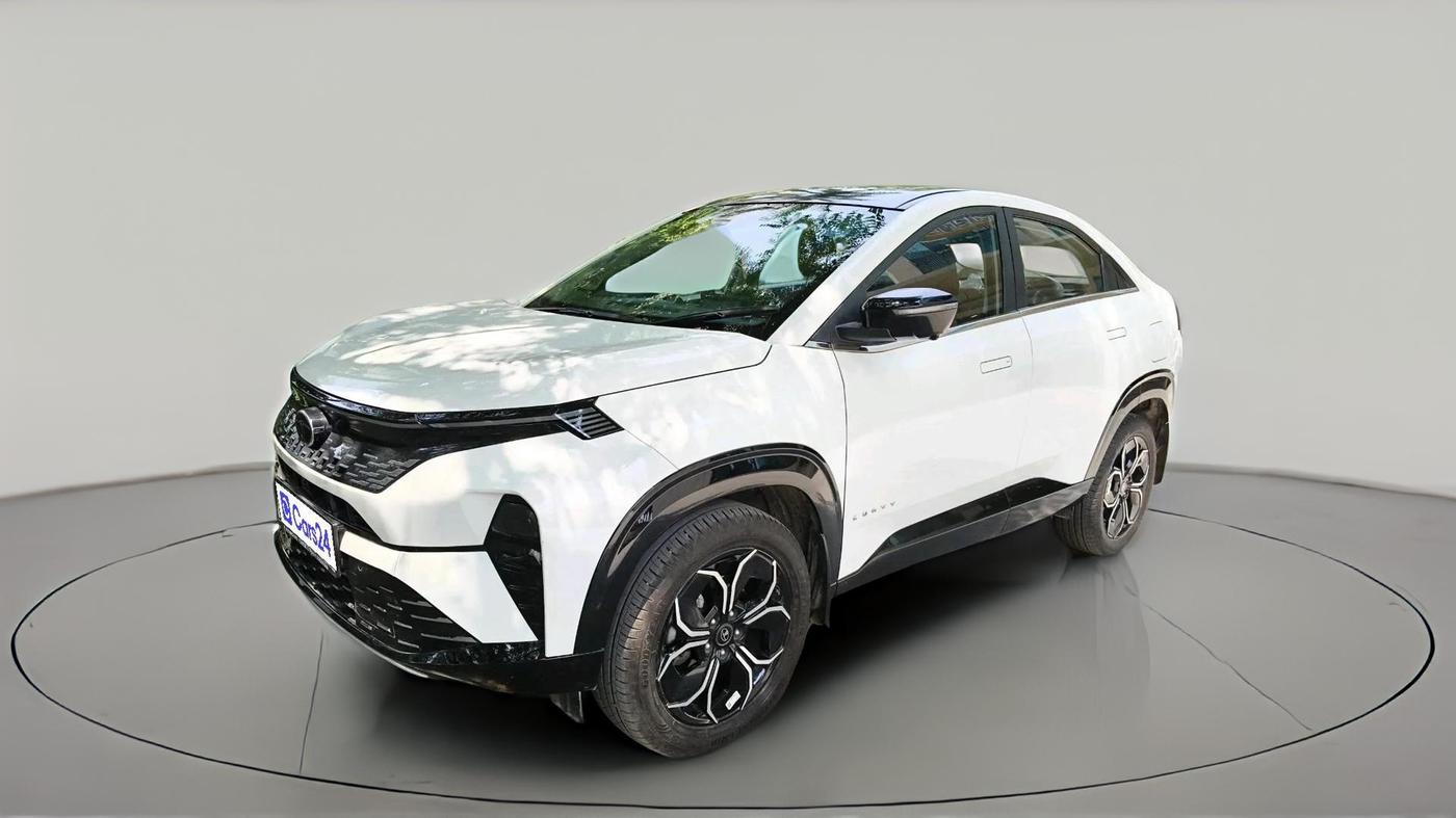 2024 Tata Curvv Accomplished S 1.2 Petrol 7DCA, Petrol, Automatic, 5,901 km, exterior