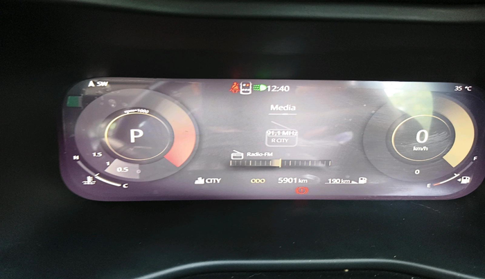 2024 Tata Curvv Accomplished S 1.2 Petrol 7DCA, Petrol, Automatic, 5,901 km, interior