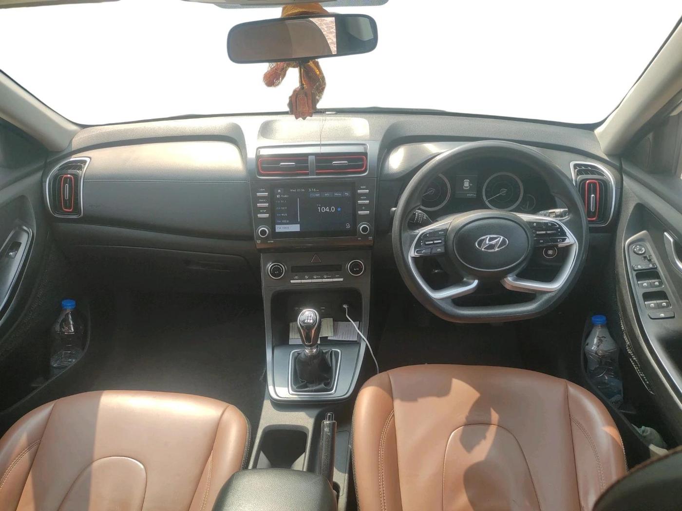 2022 Hyundai Creta S PLUS KNIGHT 1.5 DIESEL, Diesel, Manual, 64,241 km, interior