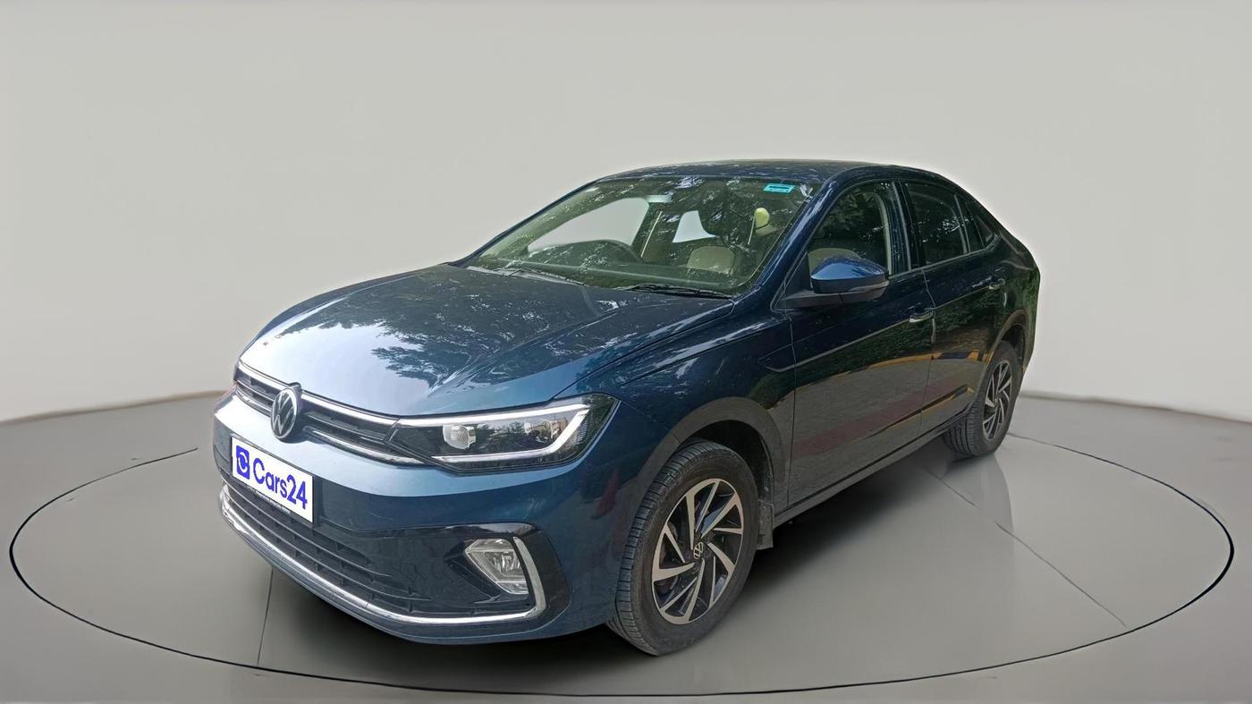 2023 Volkswagen VIRTUS Topline 1.0 TSI Automatic, Petrol, Automatic, 15,060 km, exterior