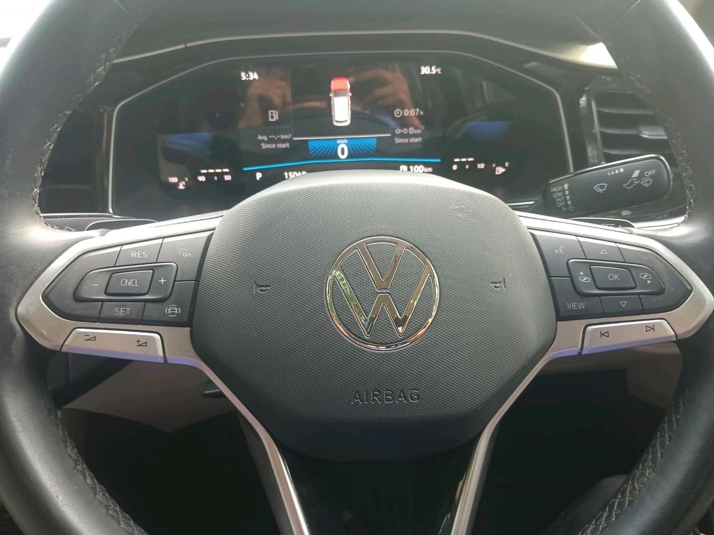 2023 Volkswagen VIRTUS Topline 1.0 TSI Automatic, Petrol, Automatic, 15,060 km, interior