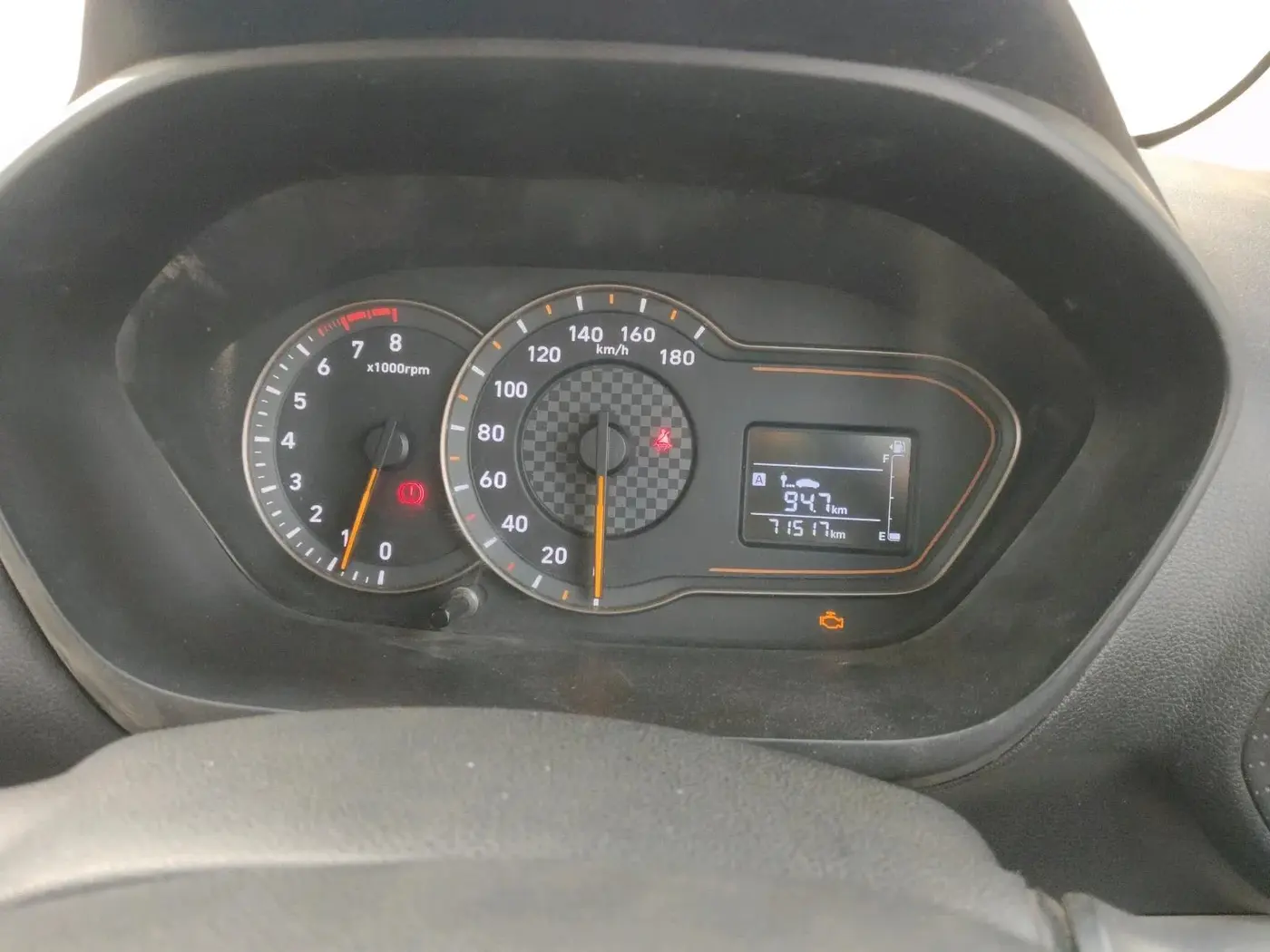 2018 Hyundai NEW SANTRO SPORTZ MT, Petrol, Manual, 71,517 km, interior