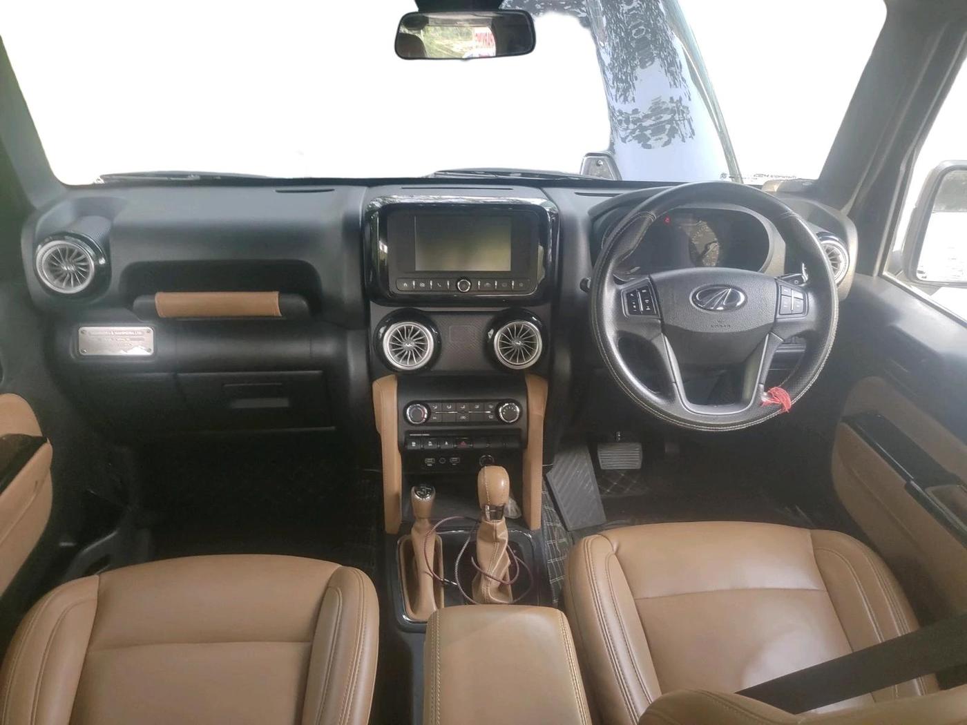 2021 Mahindra Thar LX PETROL HT 4WD AT, Petrol, Automatic, 41,792 km, interior