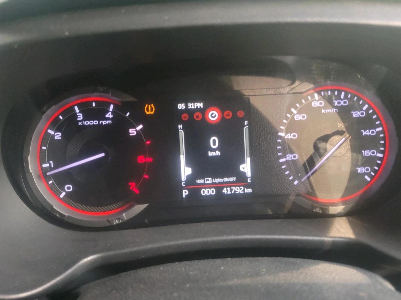 2021 Mahindra Thar LX PETROL HT 4WD AT, Petrol, Automatic, 41,792 km, interior