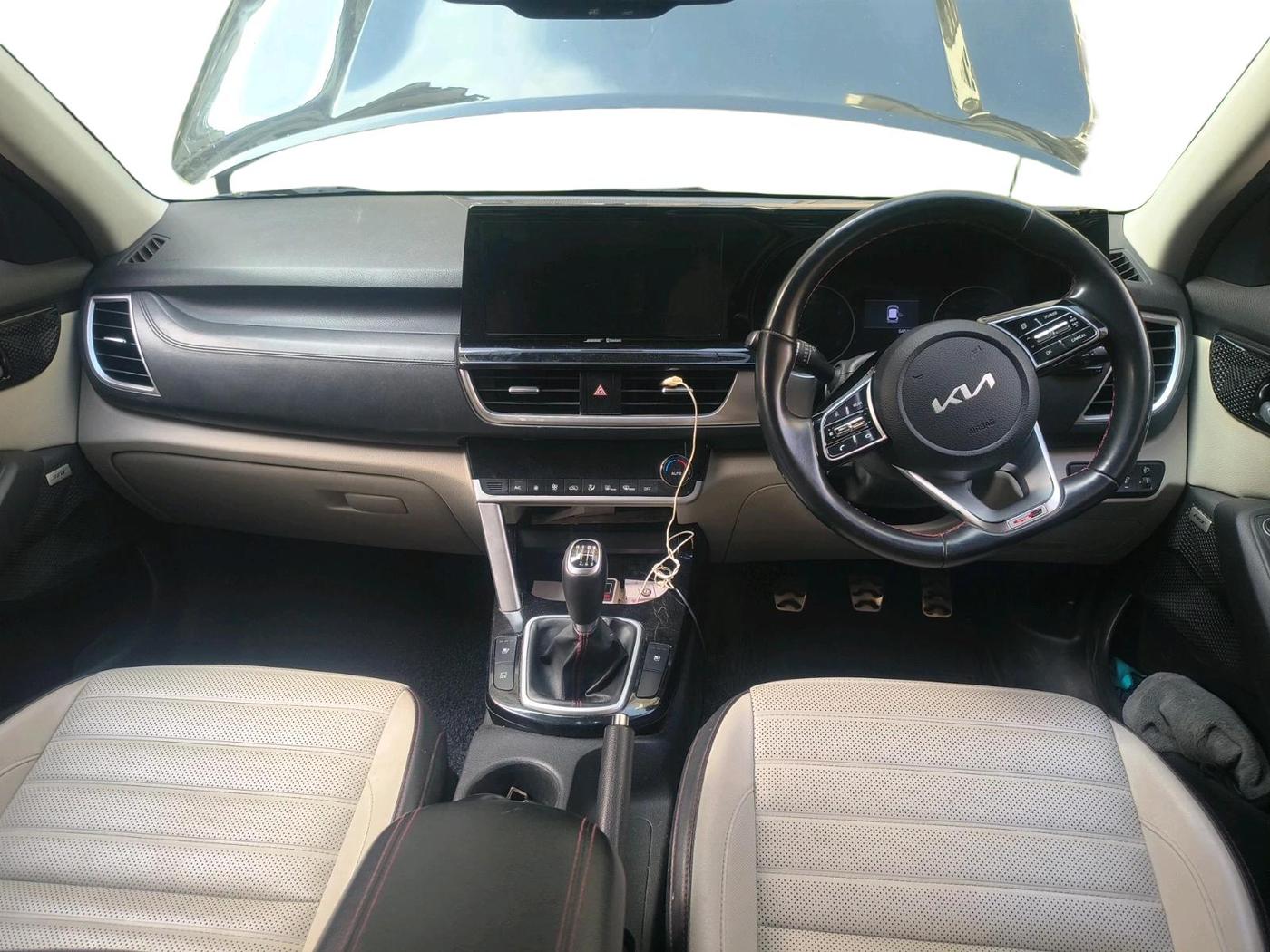 2021 KIA SELTOS GTX (O) 1.4 PETROL, Petrol, Manual, 64,544 km, interior