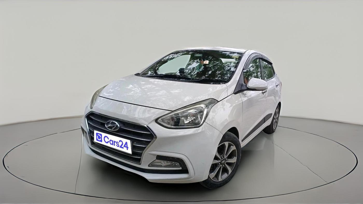 2018 Hyundai Xcent SX 1.2 (O), CNG, Manual, 65,600 km, exterior