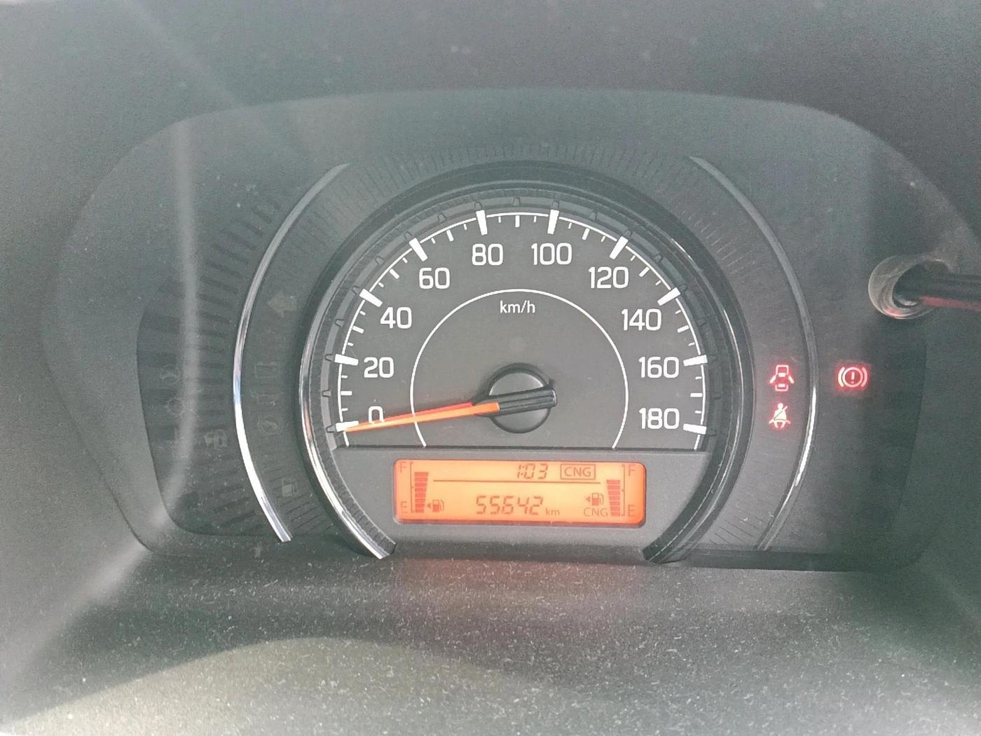 2019 Maruti New Wagon-R LXI CNG (O) 1.0, CNG, Manual, 55,642 km, interior