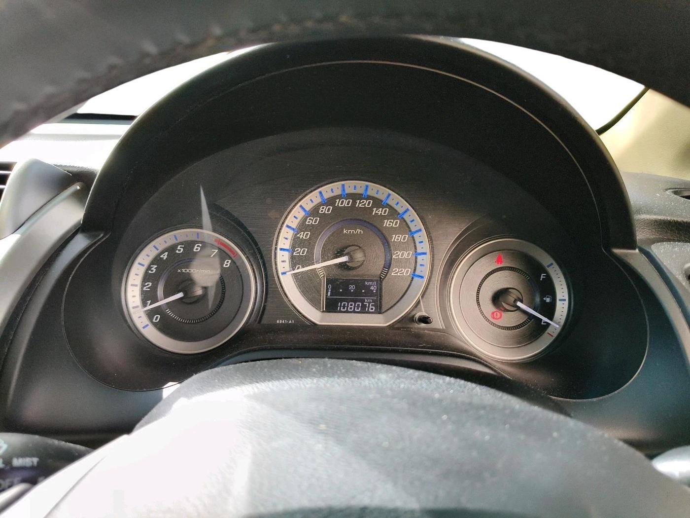 2012 Honda City 1.5L I-VTEC V MT, Petrol, Manual, 1,08,076 km, interior