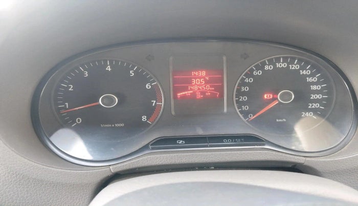 2011 Volkswagen Vento TRENDLINE 1.6, CNG, Manual, 1,48,450 km, interior