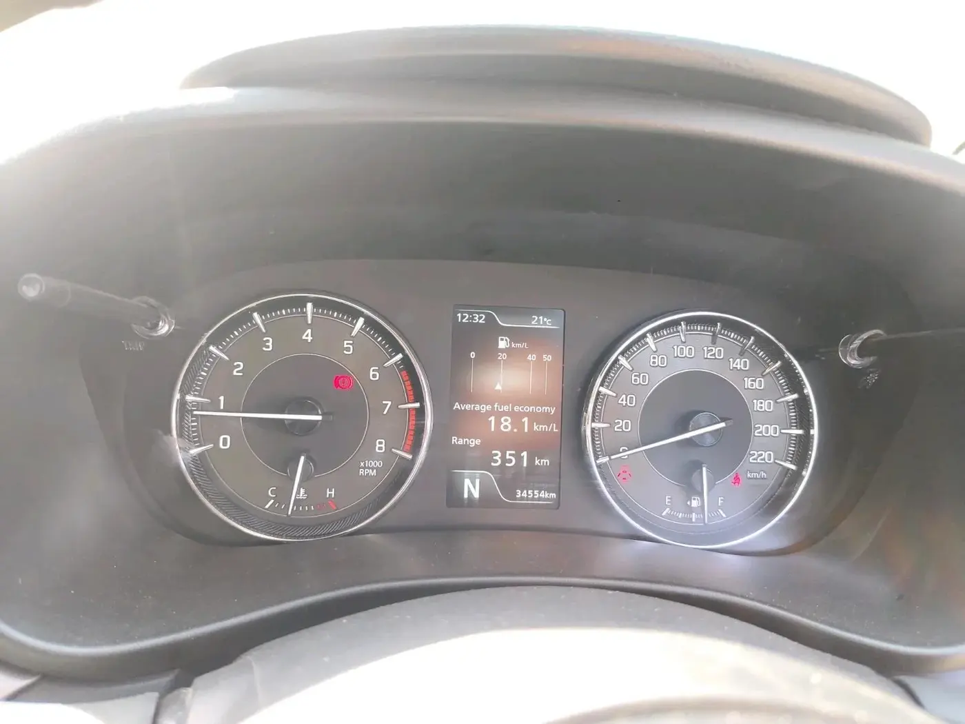 2023 Maruti Baleno ZETA 1.2 AGS, Petrol, Automatic, 36,000 km, interior