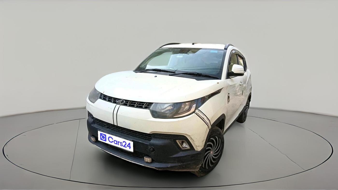 2016 Mahindra Kuv100 K6 PLUS 6 STR, Petrol, Manual, 72,519 km, exterior