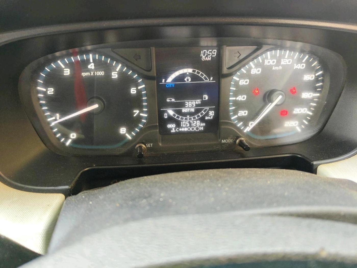 2023 Tata PUNCH ACCOMPLISHED MT, Petrol, Manual, 1,05,728 km, interior