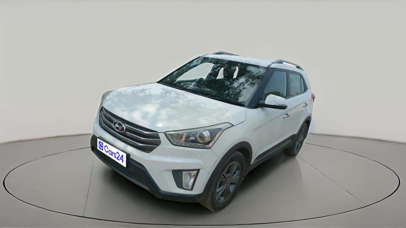 2018 Hyundai Creta SX PLUS AT 1.6 DIESEL, Diesel, Automatic, 65,915 km, exterior