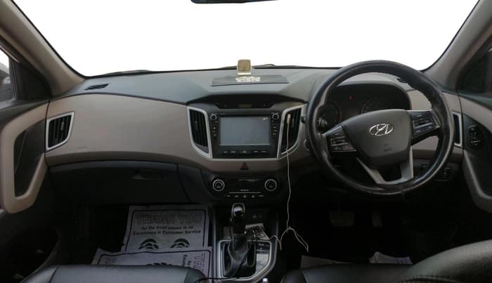 2018 Hyundai Creta SX PLUS AT 1.6 DIESEL, Diesel, Automatic, 65,915 km, interior