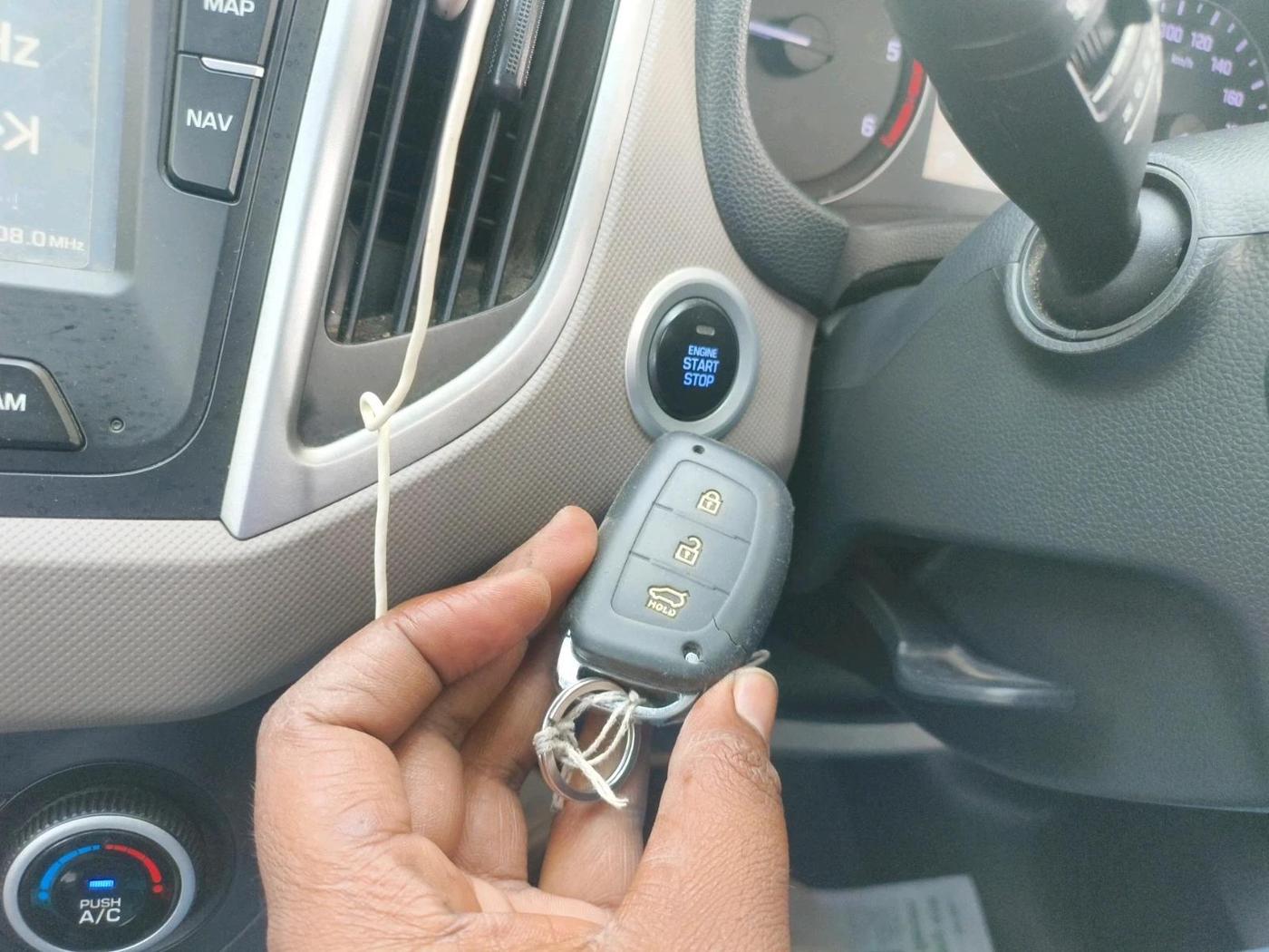 2018 Hyundai Creta SX PLUS AT 1.6 DIESEL, Diesel, Automatic, 65,915 km, interior