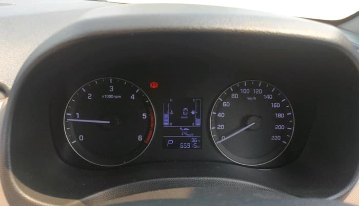 2018 Hyundai Creta SX PLUS AT 1.6 DIESEL, Diesel, Automatic, 65,915 km, interior