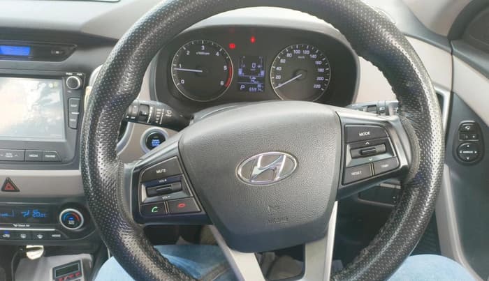 2018 Hyundai Creta SX PLUS AT 1.6 DIESEL, Diesel, Automatic, 65,915 km, interior