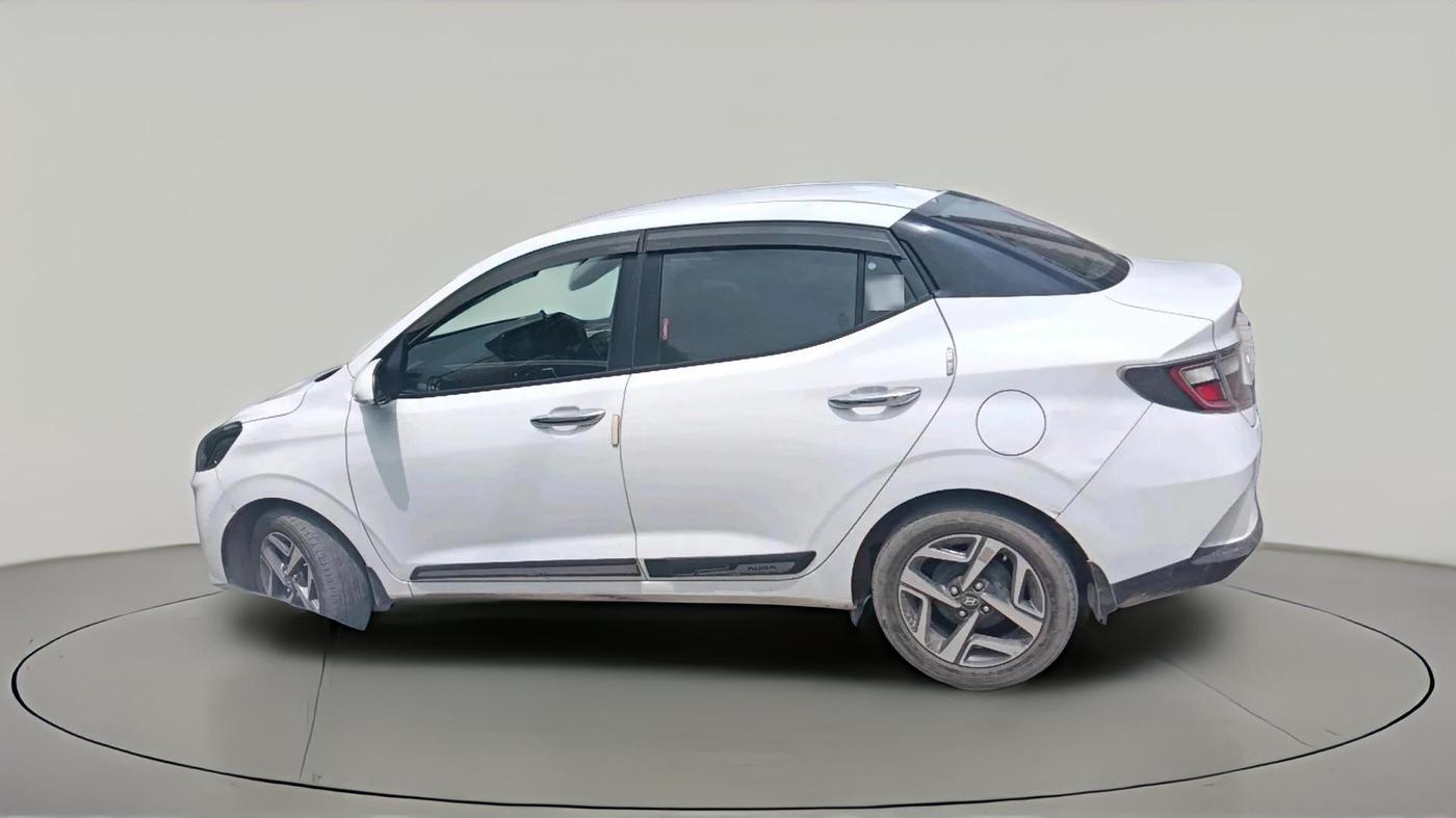 2021 Hyundai AURA SX PLUS 1.2 AMT, Petrol, Automatic, 59,720 km, exterior