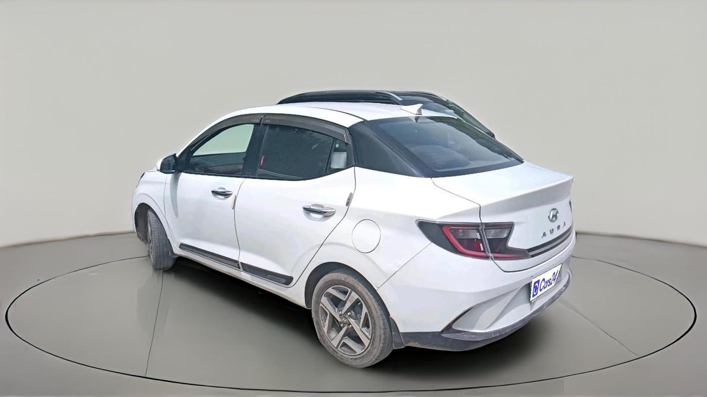 2021 Hyundai AURA SX PLUS 1.2 AMT, Petrol, Automatic, 59,720 km, exterior
