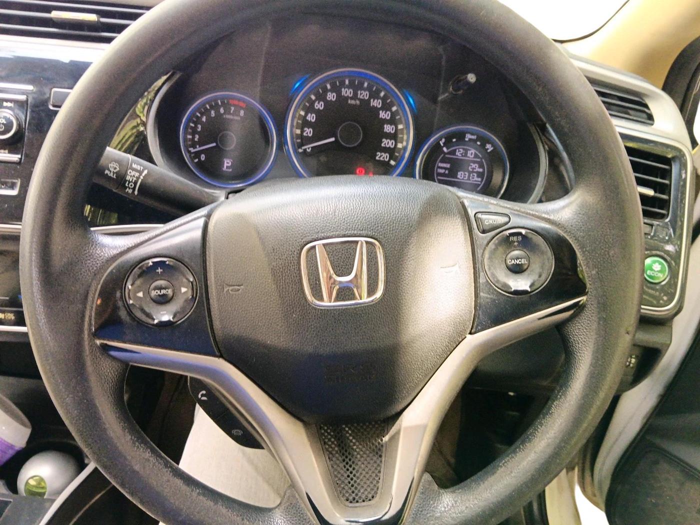 2016 Honda City 1.5L I-VTEC SV CVT, Petrol, Automatic, 1,19,551 km, interior