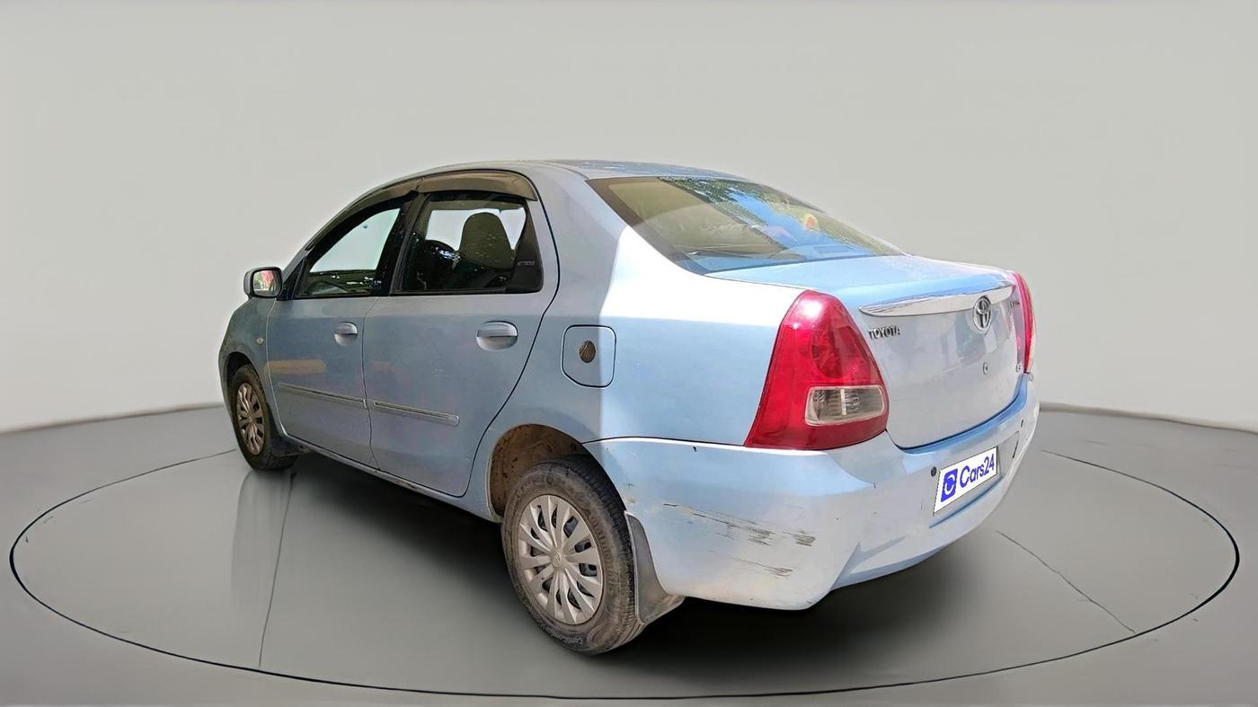 2011 Toyota Etios G, Petrol, Manual, 99,730 km, exterior