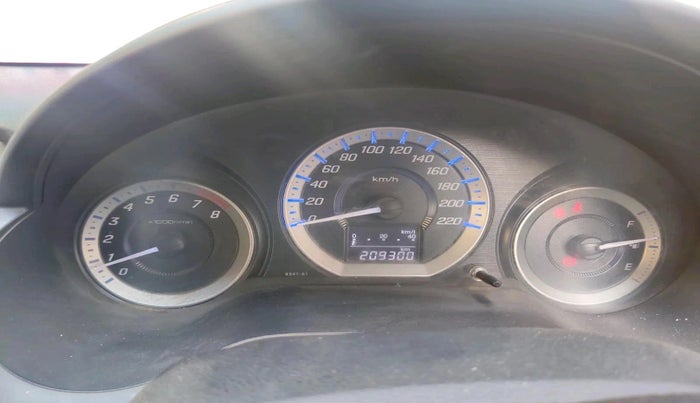 2012 Honda City 1.5L I-VTEC S MT, Petrol, Manual, 2,09,300 km, interior