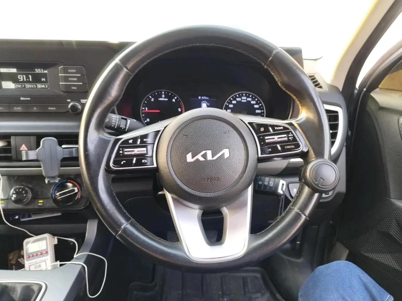 2022 KIA SELTOS HTE 1.5 DIESEL, Diesel, Manual, 62,877 km, interior