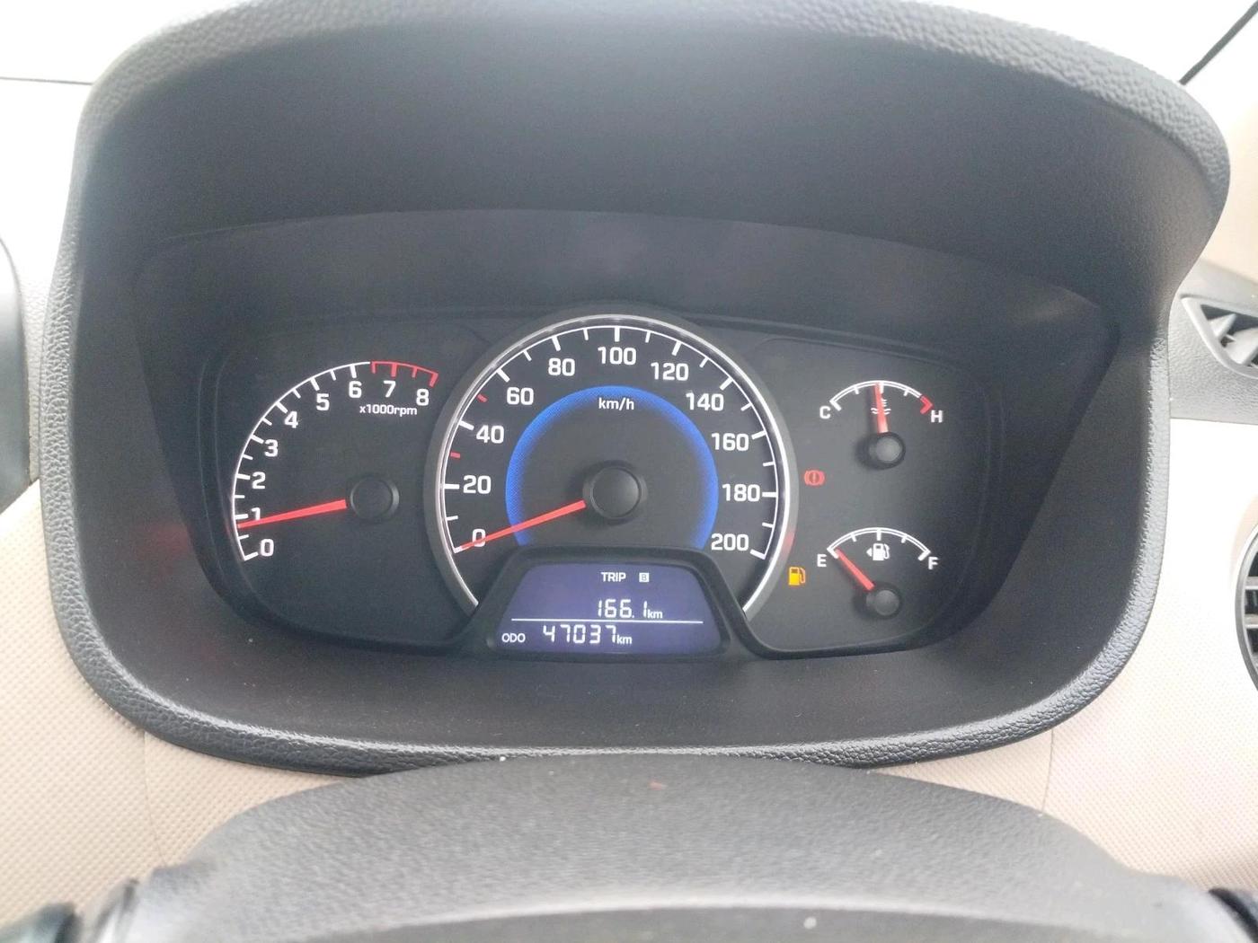 2017 Hyundai Grand i10 MAGNA 1.2 KAPPA VTVT, Petrol, Manual, 47,037 km, interior