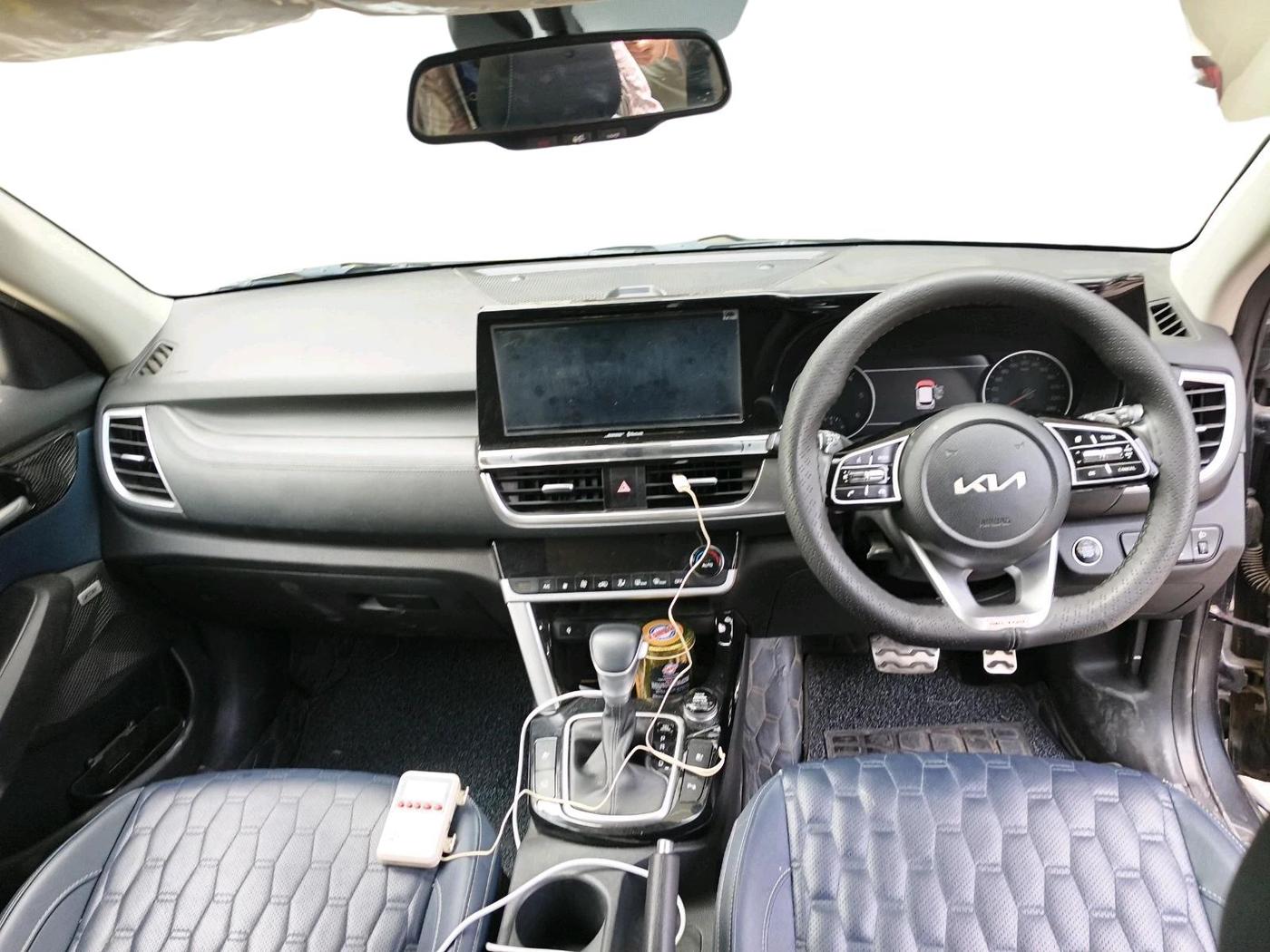 2022 KIA SELTOS X LINE 1.5 DIESEL AT, Diesel, Automatic, 49,415 km, interior