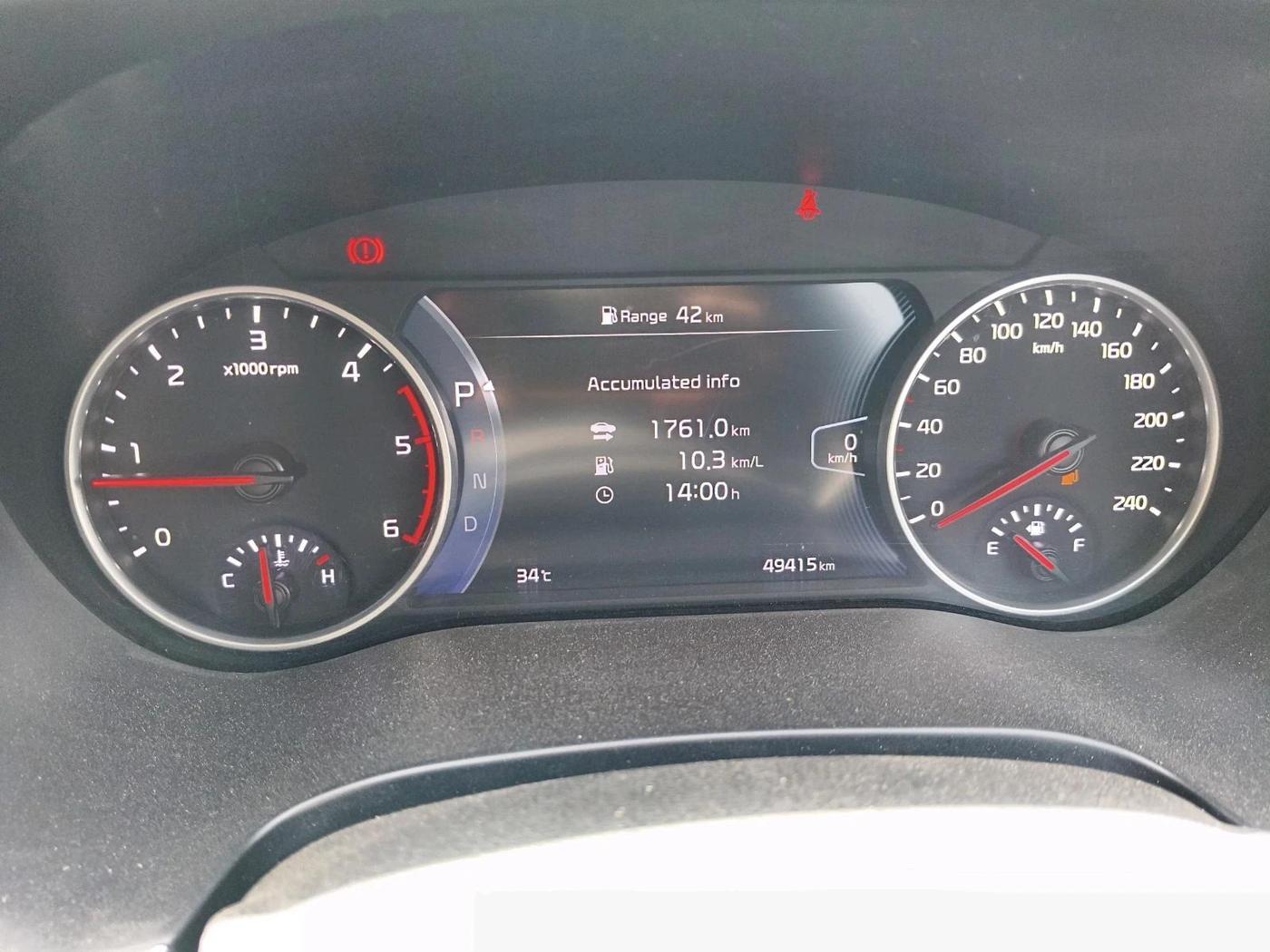 2022 KIA SELTOS X LINE 1.5 DIESEL AT, Diesel, Automatic, 49,415 km, interior