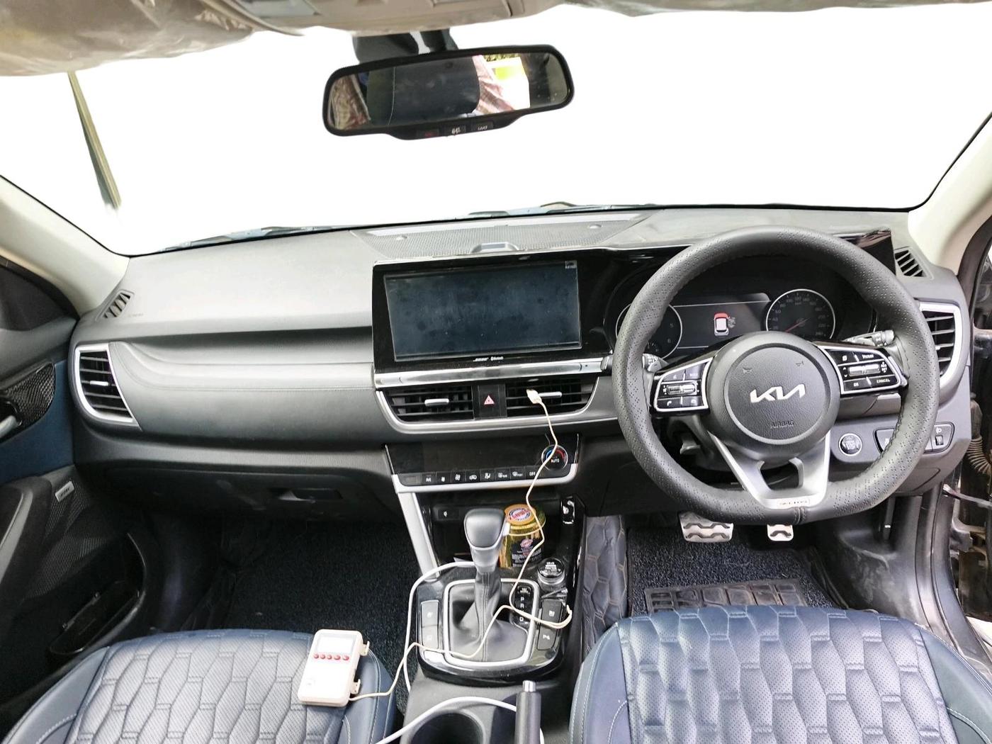 2022 KIA SELTOS X LINE 1.5 DIESEL AT, Diesel, Automatic, 49,415 km, interior