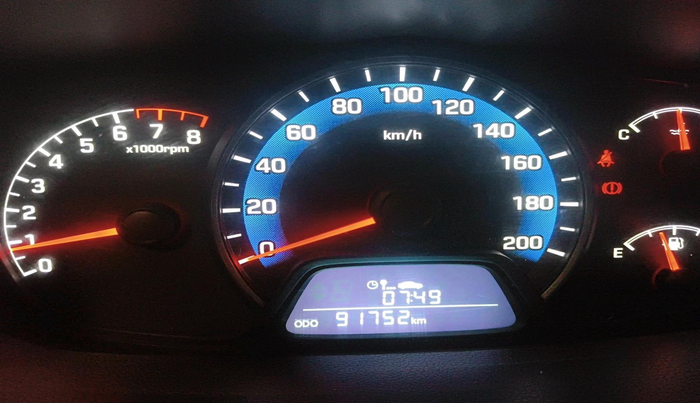 2014 Hyundai Xcent SX 1.2 (O), CNG, Manual, 91,752 km, interior