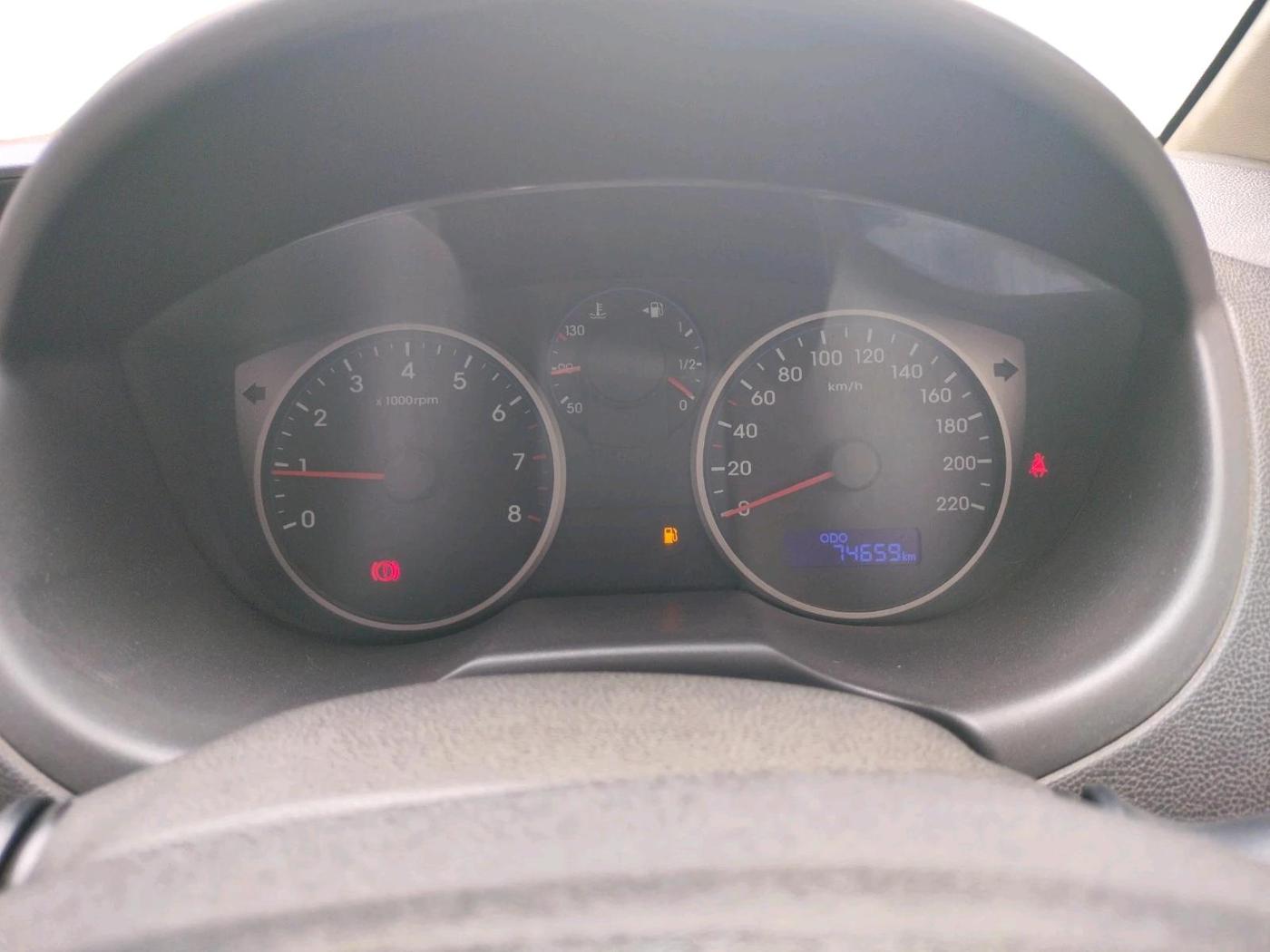 2013 Hyundai i20 MAGNA (O) 1.2, Petrol, Manual, 74,659 km, interior