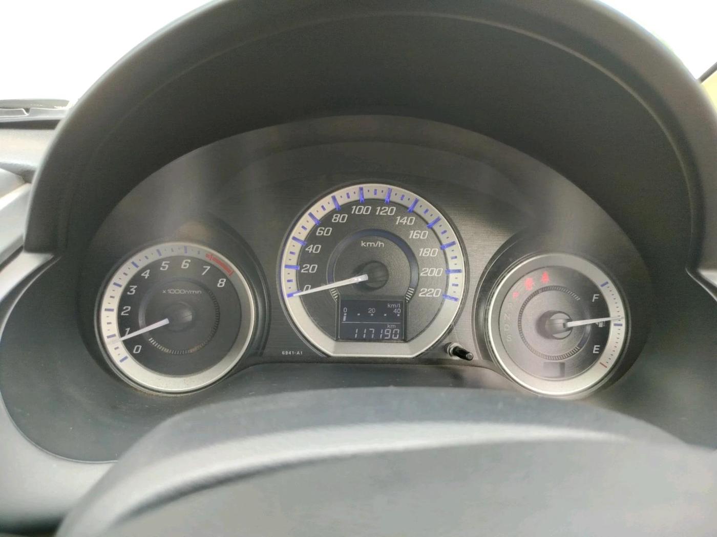 2012 Honda City 1.5L I-VTEC V AT, CNG, Automatic, 1,17,190 km, interior