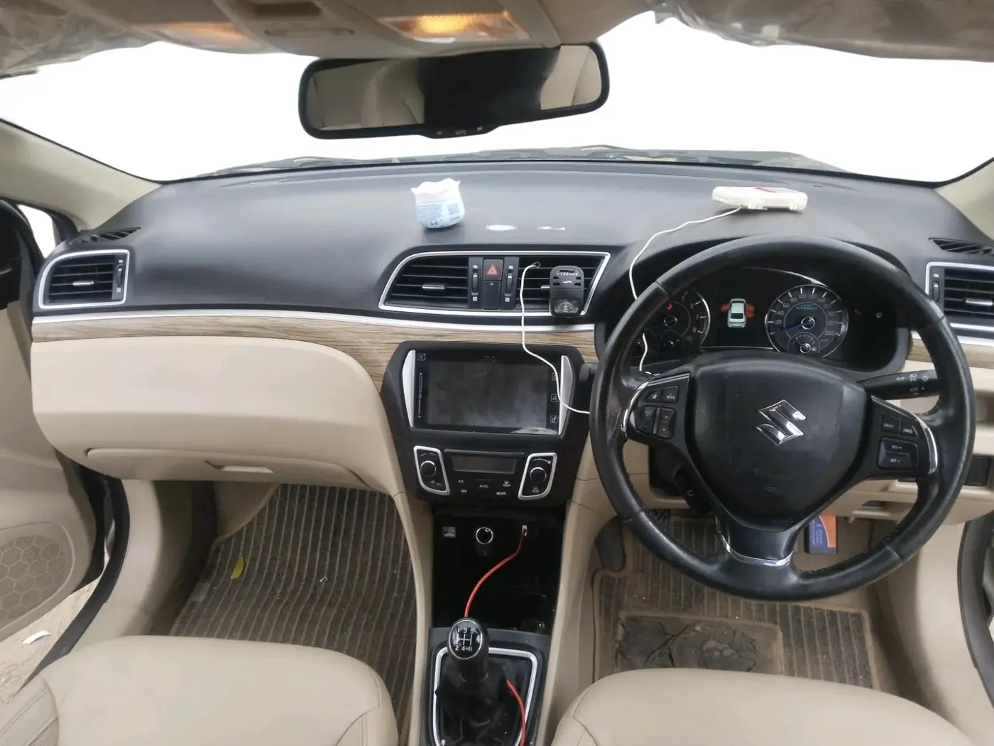 2020 Maruti Ciaz ALPHA 1.5 SHVS PETROL, Petrol, Manual, 1,01,105 km, interior