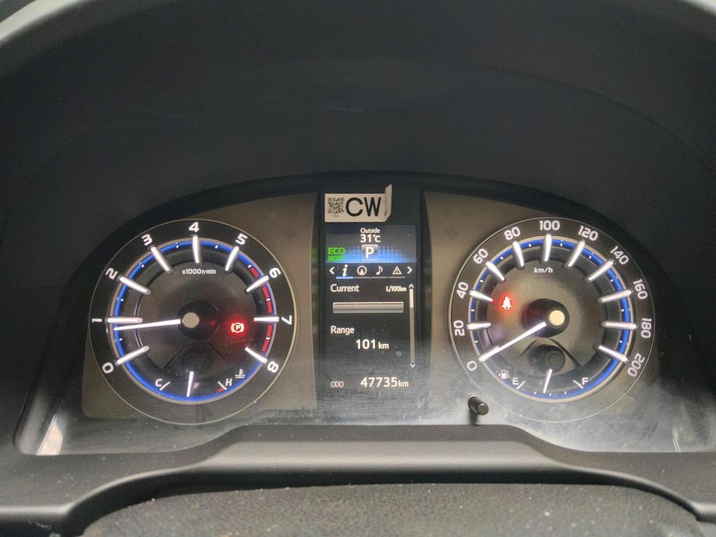 2018 Toyota Innova Crysta 2.7 ZX AT 7 STR, Petrol, Automatic, 47,735 km, interior