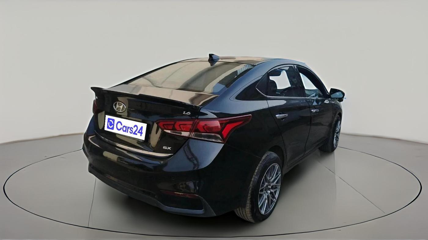 2019 Hyundai Verna 1.6 VTVT SX + AT, Petrol, Automatic, 69,997 km, exterior