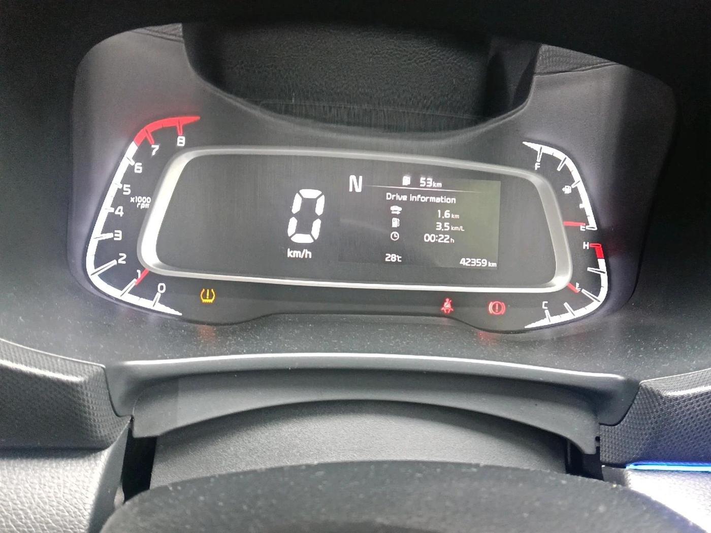 2022 KIA SONET GTX PLUS 1.0 IMT, Petrol, Manual, 42,359 km, interior